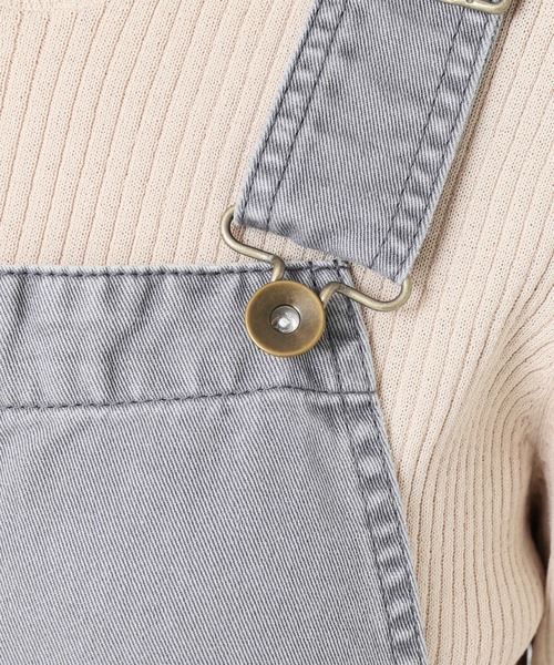 SLOBE IENA（スローブイエナ）の「サイドポケットオーバーオール【手洗い可能】◆（サロペット/オーバーオール・レディース・ブラック/グレー・36/38/40）」の12枚目の写真