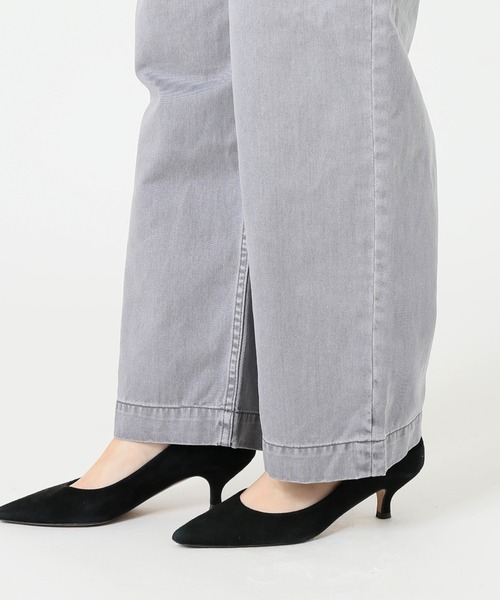 SLOBE IENA（スローブイエナ）の「サイドポケットオーバーオール【手洗い可能】◆（サロペット/オーバーオール・レディース・ブラック/グレー・36/38/40）」の14枚目の写真