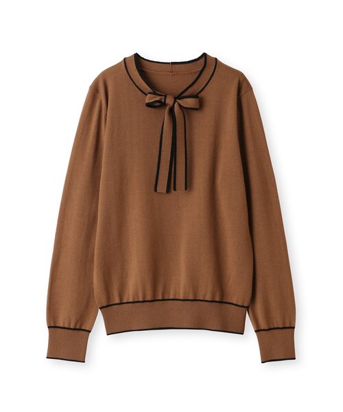 anatelier アナトリエ シンプルニットパーカー｜レディース 