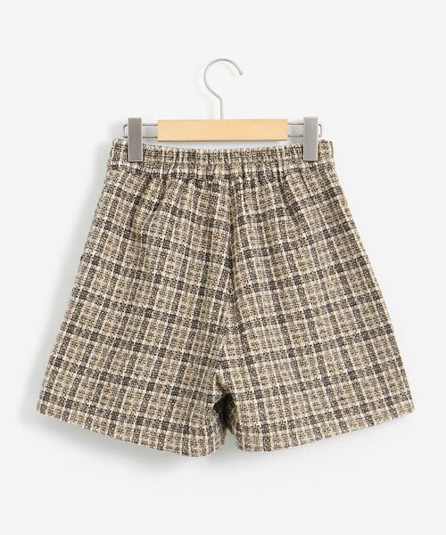 MAJESTIC LEGON（マジェスティックレゴン）の「レトロショートパンツ（その他パンツ・レディース・ブラウン系その他2/ブラウン/ブラック系その他/ブラック・MEDIUM）」の14枚目の写真