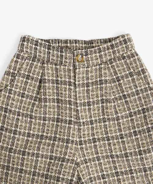 MAJESTIC LEGON（マジェスティックレゴン）の「レトロショートパンツ（その他パンツ・レディース・ブラウン系その他2/ブラウン/ブラック系その他/ブラック・MEDIUM）」の15枚目の写真