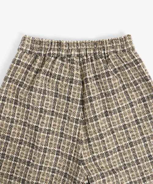 MAJESTIC LEGON（マジェスティックレゴン）の「レトロショートパンツ（その他パンツ・レディース・ブラウン系その他2/ブラウン/ブラック系その他/ブラック・MEDIUM）」の16枚目の写真