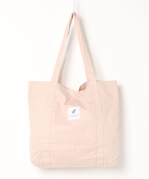 aimoha(アイモハ)の「キャンバス ロゴ トートバッグ(トートバッグ・レディース・ブラック/チョコ/グリーン/ピンク系その他/ピンク系その他2/ホワイト/イエロー/ライトブルー・FREE)」の14枚目の写真