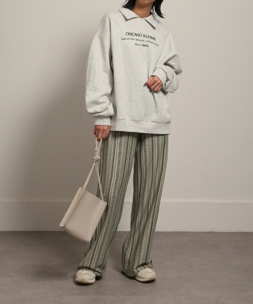 Chillfar(チルファー)の「ジャガードニットレギンスパンツ(その他パンツ・レディース・ホワイト/ブラウン・MEDIUM/LARGE)」の16枚目の写真