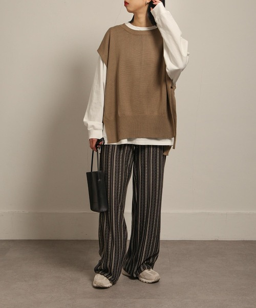 Chillfar(チルファー)の「ジャガードニットレギンスパンツ(その他パンツ・レディース・ホワイト/ブラウン・MEDIUM/LARGE)」の21枚目の写真