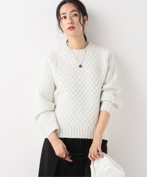 J-ハンドライクケーブルニット