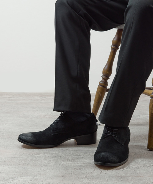 PADRONE パドローネ / BL DERBY SHOES ダービーレザーヒール