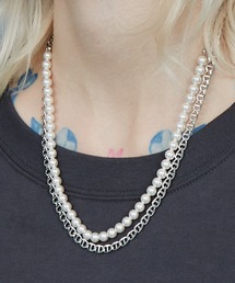 AIVER | AIVER　スワロフスキークリスタルパールネックレス  MADE IN JAPAN(ネックレス)