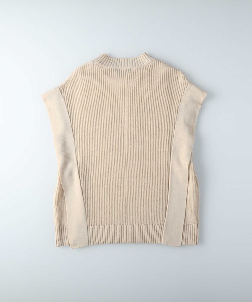 RAG MACHINE（ラグマシーン）の「【RAG MACHINE】ニットベスト（ベスト・レディース・ベージュ/オフホワイト・M/L）」の14枚目の写真