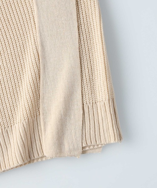 RAG MACHINE（ラグマシーン）の「【RAG MACHINE】ニットベスト（ベスト・レディース・ベージュ/オフホワイト・M/L）」の11枚目の写真