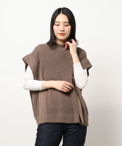 RAG MACHINE（ラグマシーン）の「【RAG MACHINE】ニットベスト（ベスト・レディース・ベージュ/オフホワイト・M/L）」の8枚目の写真