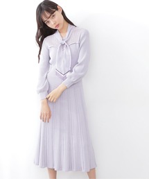 ボウタイ に該当するワンピース パープル 紫色系 ファッション通販 Zozotown