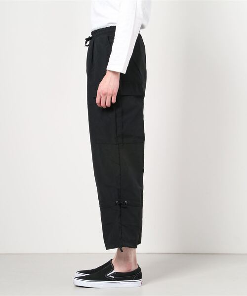 G.O.C（ジーオーシー）の「ツインドローナイロンワイドカーゴパンツ（カーゴパンツ・メンズ・グレー/ブラック/カーキ/ホワイト・LARGE/MEDIUM）」の16枚目の写真
