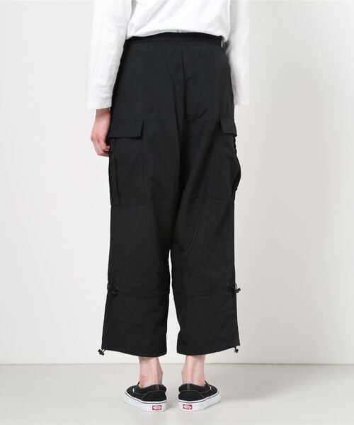 G.O.C（ジーオーシー）の「ツインドローナイロンワイドカーゴパンツ（カーゴパンツ・メンズ・グレー/ブラック/カーキ/ホワイト・LARGE/MEDIUM）」の17枚目の写真