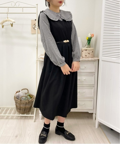 apres jour（アプレジュール）の「アソートジャンスカ【ZOZOTOWN限定アイテム】（ジャンパースカート・レディース・ダークブラウン/ブラウン系その他/ベージュ/ブラック・フリー/X-LARGE）」の2枚目の写真