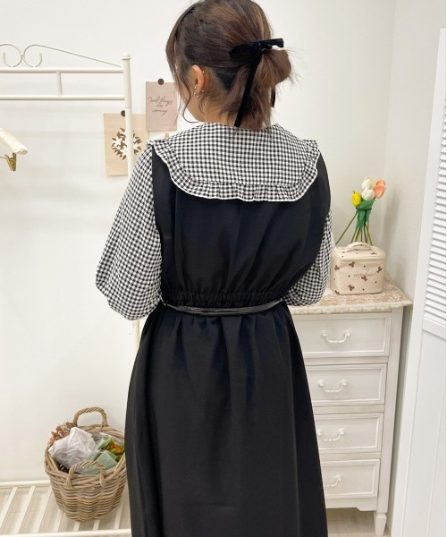 apres jour（アプレジュール）の「アソートジャンスカ【ZOZOTOWN限定アイテム】（ジャンパースカート・レディース・ダークブラウン/ブラウン系その他/ベージュ/ブラック・フリー/X-LARGE）」の19枚目の写真