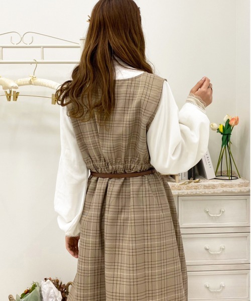 apres jour（アプレジュール）の「アソートジャンスカ【ZOZOTOWN限定アイテム】（ジャンパースカート・レディース・ダークブラウン/ブラウン系その他/ベージュ/ブラック・フリー/X-LARGE）」の22枚目の写真