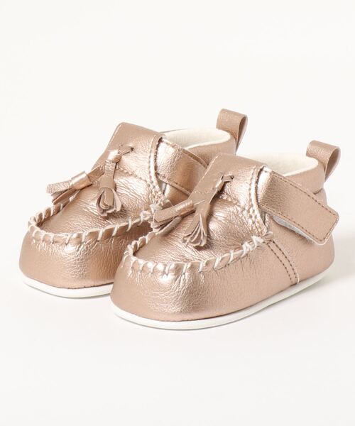 HAKKA BABY（ハッカベビー）の「[ベビー]あんよファーストシューズ（その他シューズ・キッズ・オフホワイト/ブロンズ/シルバー・12cm/12.5cm/11cm/11.5cm）」の3枚目の写真