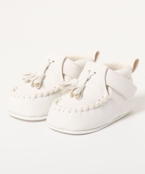 HAKKA BABY（ハッカベビー）の「[ベビー]あんよファーストシューズ（その他シューズ・キッズ・オフホワイト/ブロンズ/シルバー・12cm/12.5cm/11cm/11.5cm）」の2枚目の写真