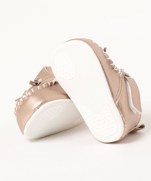 HAKKA BABY（ハッカベビー）の「[ベビー]あんよファーストシューズ（その他シューズ・キッズ・オフホワイト/ブロンズ/シルバー・12cm/12.5cm/11cm/11.5cm）」の4枚目の写真