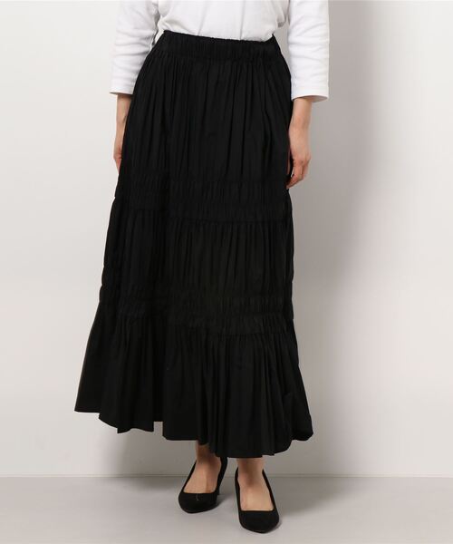 セール Interplanet インタープラネット のスカート シャーリングデザインマキシスカート スカート シャーリングデザインマキシスカート 1232 をセール価格で購入できます Interplanet Actuel ａｎａｎａ ａｎａｎａ Interplanet インター