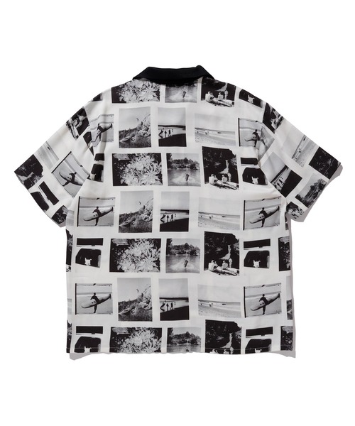 XLARGE（エクストララージ）の「S/S ALLOVER PHOTO PRINT SHIRT（シャツ/ブラウス・メンズ・ホワイト/イエロー/ライトパープル・S/M/L/XL）」の8枚目の写真