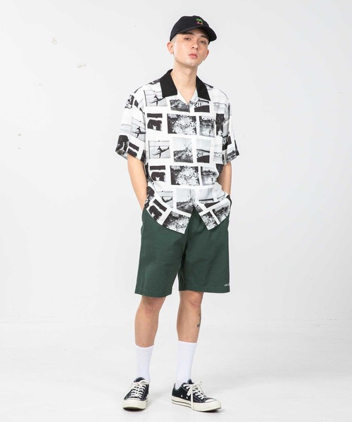 XLARGE（エクストララージ）の「S/S ALLOVER PHOTO PRINT SHIRT（シャツ/ブラウス・メンズ・ホワイト/イエロー/ライトパープル・S/M/L/XL）」の7枚目の写真