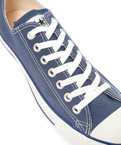 CONVERSE ALL STAR(コンバースオールスター)の「CONVERSE ALL STAR OX (コンバース N)(スニーカー・レディース・ネイビー・22/26.5/30/25.5/24.5/26/23.5/28/29/23/27.5/22.5/25/27/24)」の5枚目の写真