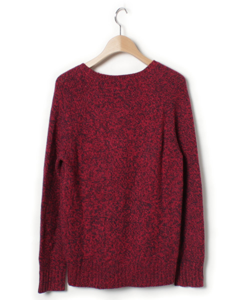 H&M（エイチ・アンド・エム）の「長袖ニット（ニット/セーター・レディース・ピンク・M）」の2枚目の写真