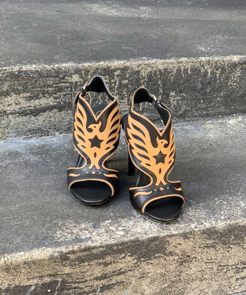 ASH（アッシュ）の「【GALAXY】ウエスタンサンダル（サンダル・レディース・ブラック/ベージュ・38/36/35/37）」の6枚目の写真