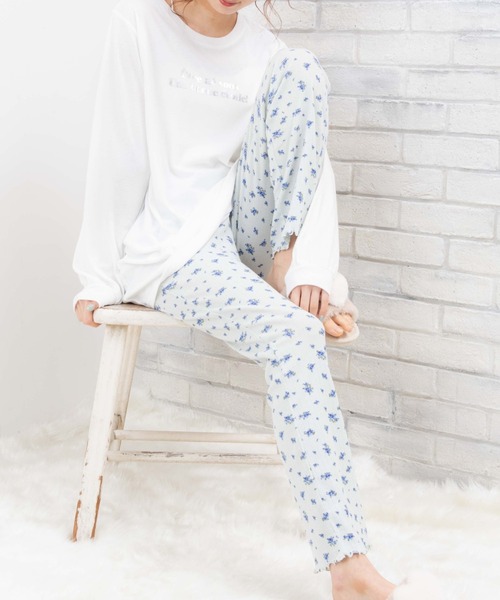 WEGO(ウィゴー)の「WEGO/【2点セット】メロウリブルームウエア(ルームウェア/パジャマ・レディース・その他3/その他1/その他4/その他2・FREE)」の4枚目の写真