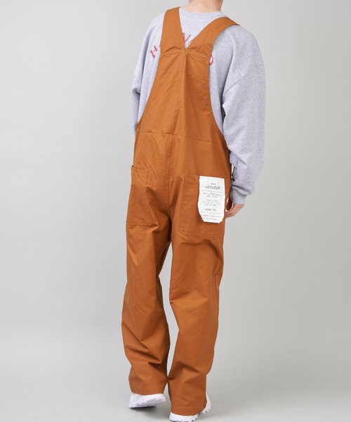 SPINNS（スピンズ）の「ゆったりサイズ ツイルオーバーオール（サロペット/オーバーオール・メンズ・ブラック/カーキ/アイボリー/キャメル・M/L）」の10枚目の写真