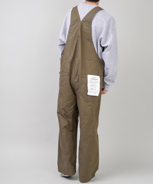SPINNS（スピンズ）の「ゆったりサイズ ツイルオーバーオール（サロペット/オーバーオール・メンズ・ブラック/カーキ/アイボリー/キャメル・M/L）」の22枚目の写真