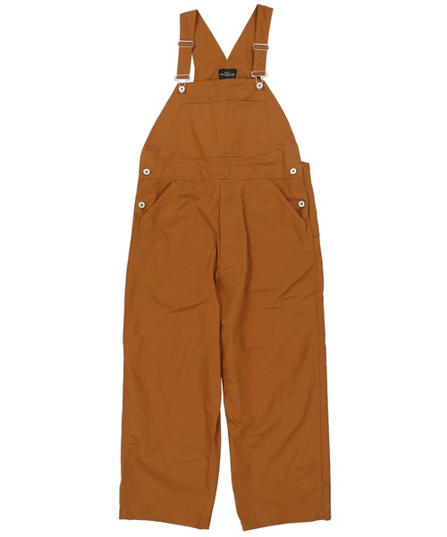 SPINNS（スピンズ）の「ゆったりサイズ ツイルオーバーオール（サロペット/オーバーオール・メンズ・ブラック/カーキ/アイボリー/キャメル・M/L）」の9枚目の写真