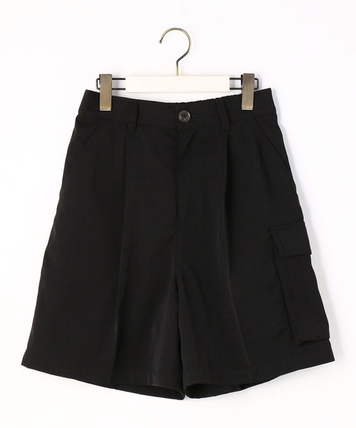 179/WG（イチナナキュウダブルジー）の「カーゴハーフパンツ（カーゴパンツ・レディース・ブラック/ベージュ/チャコールグレー・MEDIUM）」の17枚目の写真