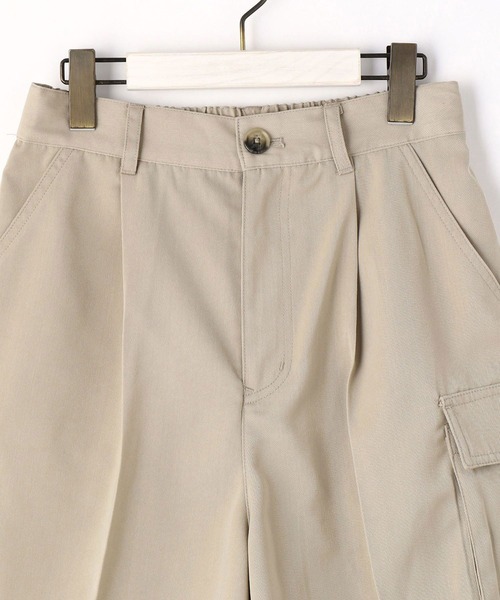 179/WG（イチナナキュウダブルジー）の「カーゴハーフパンツ（カーゴパンツ・レディース・ブラック/ベージュ/チャコールグレー・MEDIUM）」の22枚目の写真