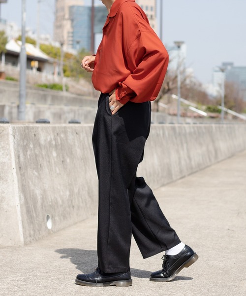 kutir(クティール)の「トロミルーズオープンカラーシャツ(シャツ/ブラウス・メンズ・ホワイト/レッド/グリーン・LARGE/MEDIUM)」の20枚目の写真