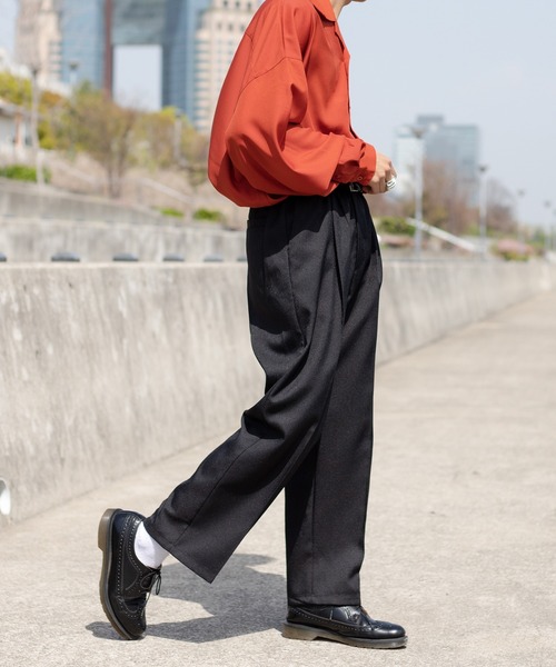 kutir(クティール)の「トロミルーズオープンカラーシャツ(シャツ/ブラウス・メンズ・ホワイト/レッド/グリーン・LARGE/MEDIUM)」の16枚目の写真