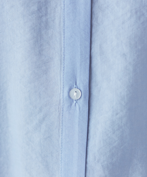 abahouse mavie（アバハウスマヴィ）の「ライトクロスシャツワンピース（ワンピース・レディース・ブラック/ライトブルー/カーキ・フリー）」の18枚目の写真