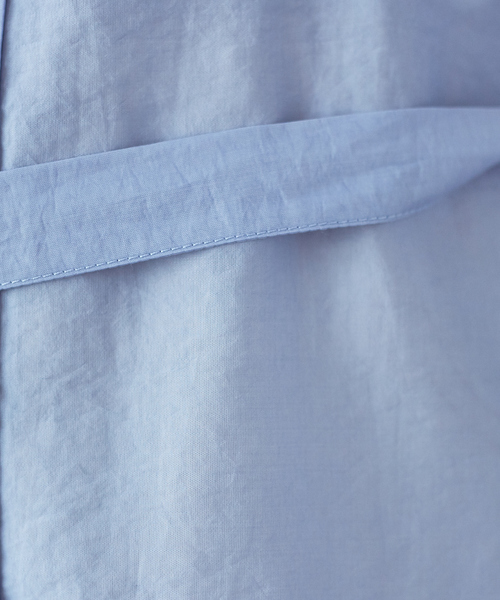 abahouse mavie（アバハウスマヴィ）の「ライトクロスシャツワンピース（ワンピース・レディース・ブラック/ライトブルー/カーキ・フリー）」の19枚目の写真