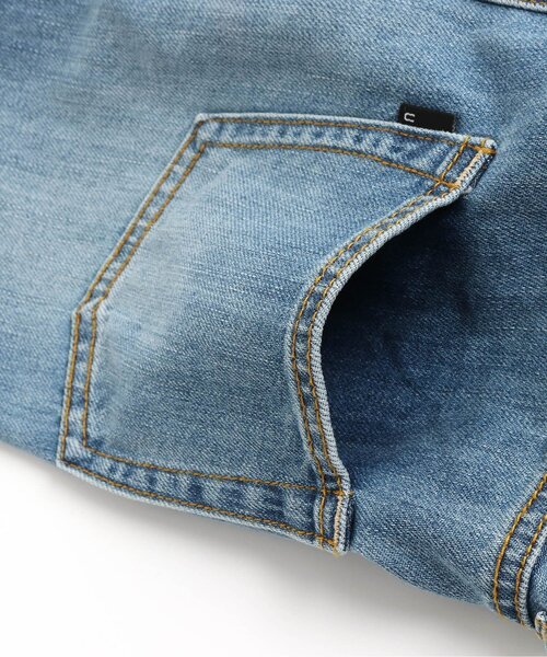 F.O.U（エフオーユー）の「ラップデニム 10分丈（デニムパンツ・キッズ・キナリ/ネイビー/ブルー・140/110/120/130）」の9枚目の写真