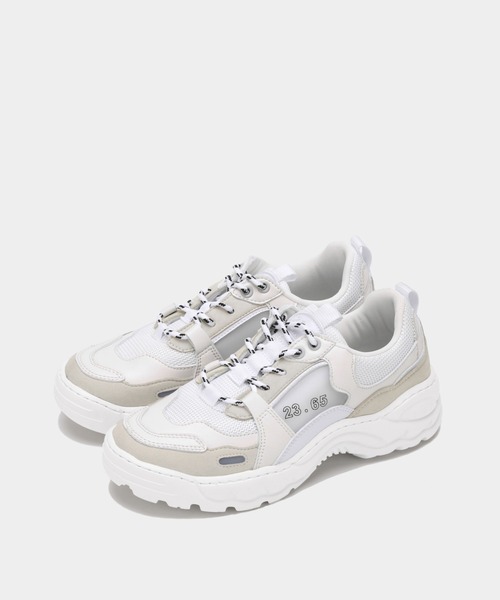 23.65（イーシプサムチョンユクオ）の「23.65/イーシプサムチョンユクオ   V2 厚底 スニーカー 韓国（スニーカー・レディース・ホワイト/マルチ/ホワイト×ホワイト/ブラック・25.0cm/28.0cm/26.0cm/27.0cm/24.0cm/23.0cm）」の15枚目の写真