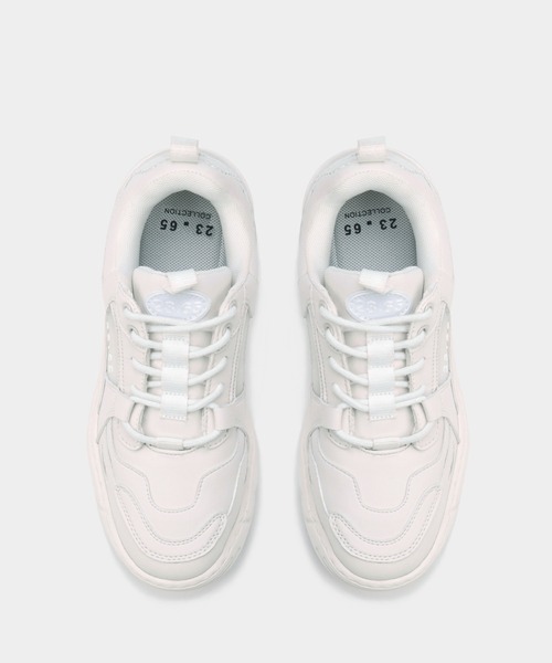 23.65（イーシプサムチョンユクオ）の「23.65/イーシプサムチョンユクオ   V2 厚底 スニーカー 韓国（スニーカー・レディース・ホワイト/マルチ/ホワイト×ホワイト/ブラック・25.0cm/28.0cm/26.0cm/27.0cm/24.0cm/23.0cm）」の21枚目の写真