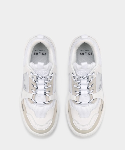 23.65（イーシプサムチョンユクオ）の「23.65/イーシプサムチョンユクオ   V2 厚底 スニーカー 韓国（スニーカー・レディース・ホワイト/マルチ/ホワイト×ホワイト/ブラック・25.0cm/28.0cm/26.0cm/27.0cm/24.0cm/23.0cm）」の16枚目の写真