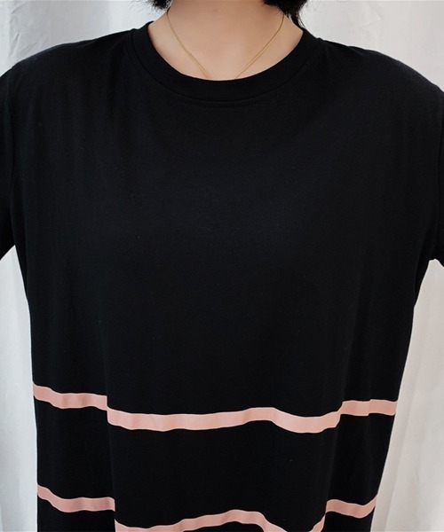 SVEC（シュベック）の「ロング ドッキング オーバーサイズ ワンピース（ワンピース・レディース・ブラック・L）」の8枚目の写真