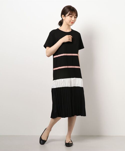 SVEC（シュベック）の「ロング ドッキング オーバーサイズ ワンピース（ワンピース・レディース・ブラック・L）」の12枚目の写真