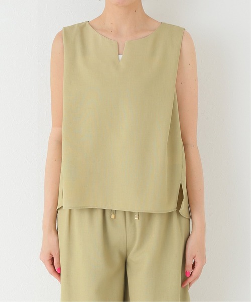 Simplicite(サンプリシテ)の「リネンライクオールインワンセット(つなぎ/オールインワン・レディース・アイボリー/イエロー/ブラウン・FREE)」の19枚目の写真