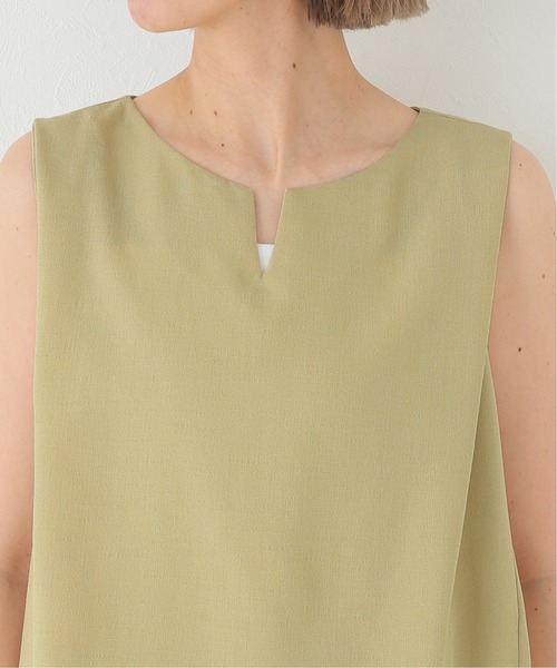 Simplicite(サンプリシテ)の「リネンライクオールインワンセット(つなぎ/オールインワン・レディース・アイボリー/イエロー/ブラウン・FREE)」の22枚目の写真