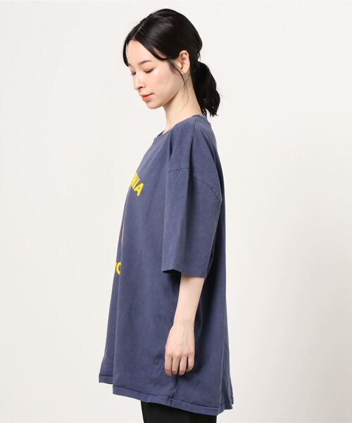 MIXTA（ミクスタ）の「MIXTA/ミクスタ　YOSEMITE BEAR BIG TEE ヨセミテベアービッグティー（Tシャツ/カットソー・レディース・ネイビー・XX-LARGE）」の2枚目の写真