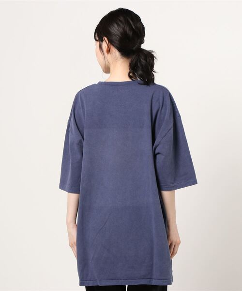 MIXTA（ミクスタ）の「MIXTA/ミクスタ　YOSEMITE BEAR BIG TEE ヨセミテベアービッグティー（Tシャツ/カットソー・レディース・ネイビー・XX-LARGE）」の3枚目の写真